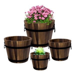 wooden furniture, garden furniture, outdoor furniture, garden set, Wooden planter box, garden planter set, planters, hugi furniture, Vietnam manufacturer, OEM & ODM services