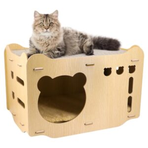 Hugi Furniture, Vietnam Factory, Wooden Pet furniture, OEM ODM services, Pet furniture, Cat house, Cat home